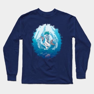 Underwater undine spirit Long Sleeve T-Shirt